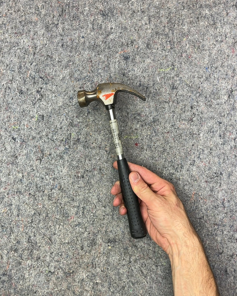 Claw Hammer with Rubber Grip
