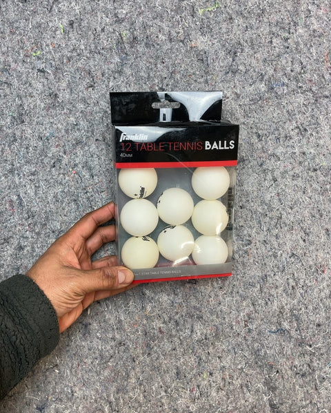 Franklin 12 Table Tennis Balls