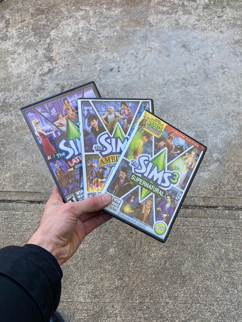Set of Sims 3 Games