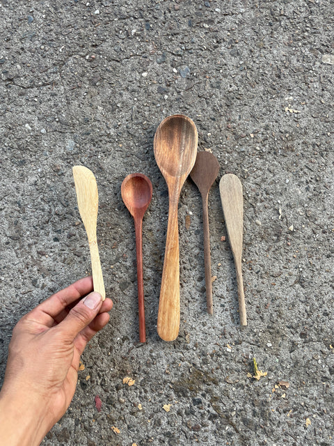 Beautiful Wood Cutlery Set
