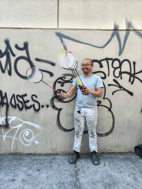 4 Badminton Rackets Set