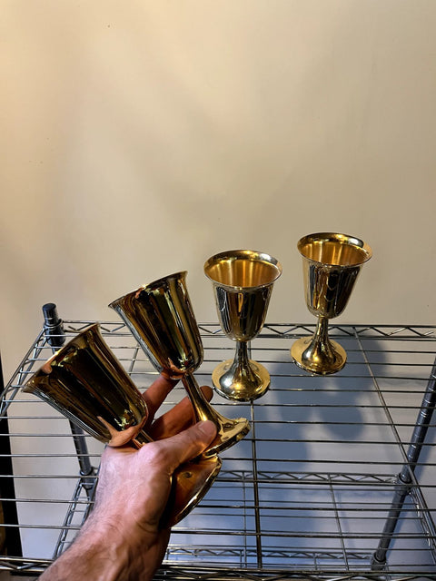 4 Golden Goblets