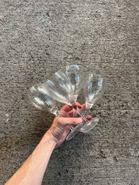 4 Wine Glasses