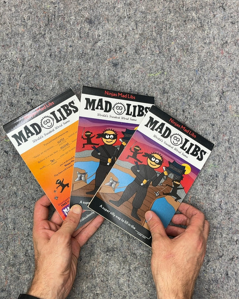 Ninjas Mad Libs World's Greatest Word Game For Your Kid And Their Two Friends