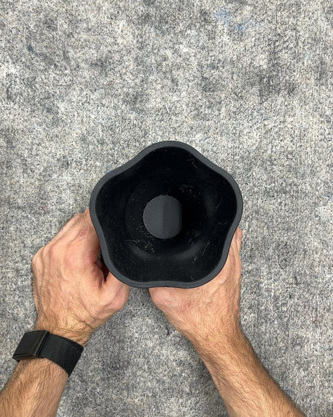 Black Silicone Ice Cream Cone Holder