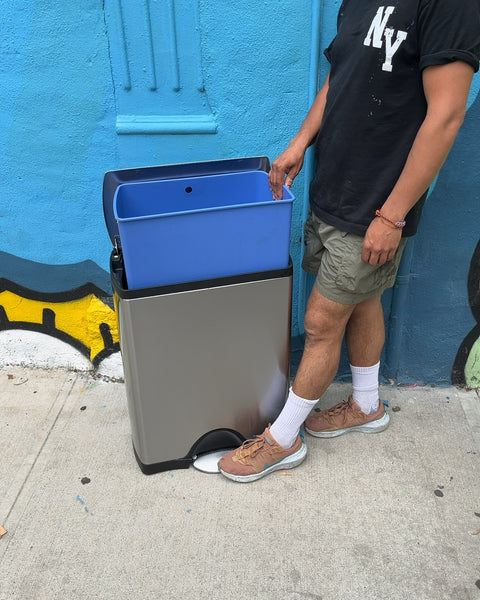 simplehuman 50L Rectangular Step Trash Can