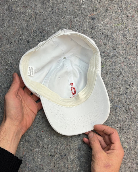 White Cosmo Reads Baseball Cap