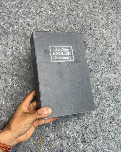The New English Dictionary Book Safe