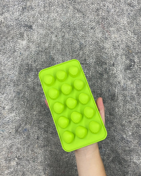 Green Silicone Shell Shaped Mold