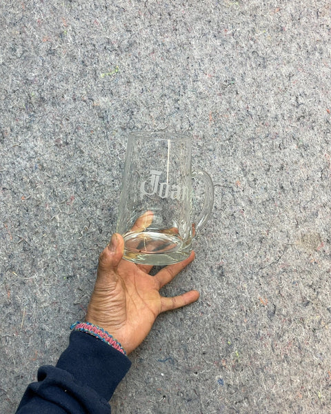 Sexy Glass Mug for "Joan"