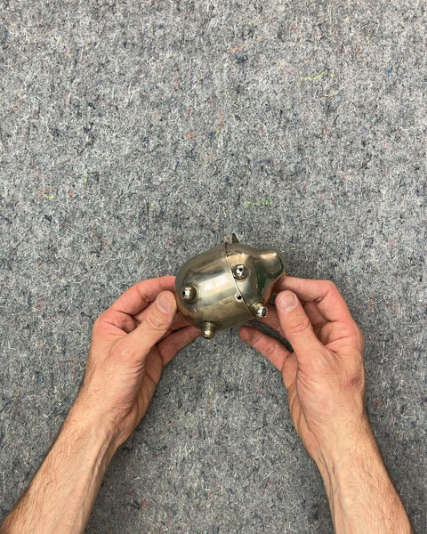 Silver Piggy Bank