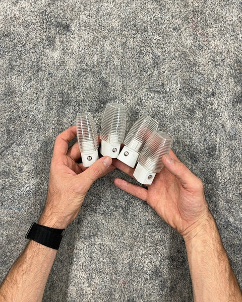 Four White Plug-In Night Lights