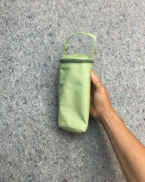 Green Insulated Baby Bottle Bag