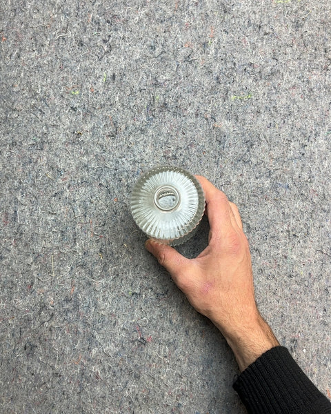 Grove Co. Ribbed Glass Bottle