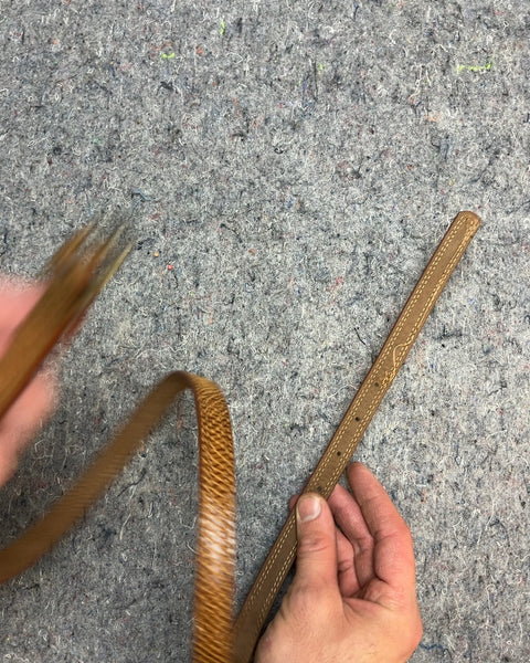 Skinny Belt with Buckle, 40"