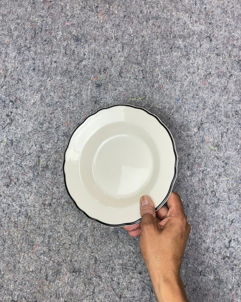Homer Laughlin Scalloped Bowl