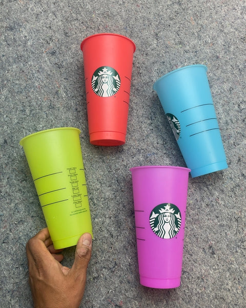 Starbucks Reusable Cold Cups, Set of 4