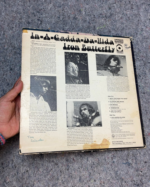 In-A-Gadda-Da-Vida by Iron Butterfly Record