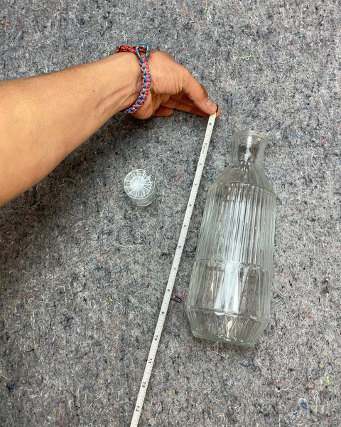 Beautiful Glass Decanter with Stopper