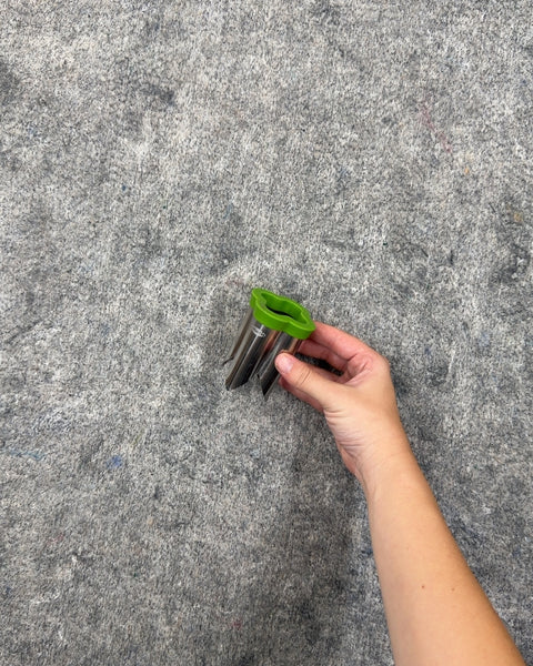 Pepper Corer with Green Handle