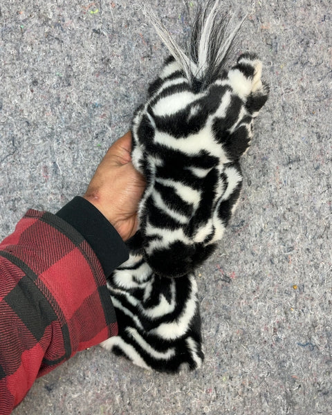 Zebra Hand Puppet