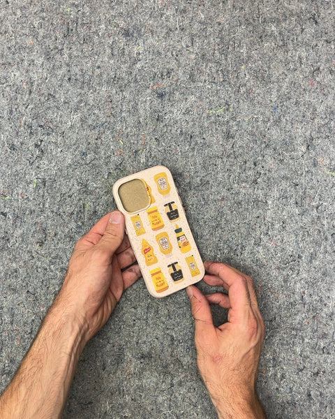 Mustard Themed Pela iPhone Case For iPhone 17