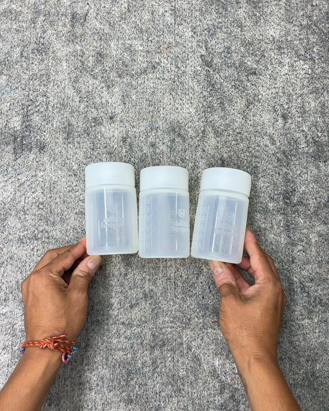 Three Mila's Keeper Breast Milk Storage