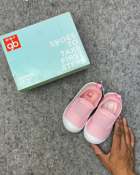 Goodbaby Pink First Steps Shoes, 23.5