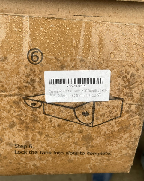 Bunch Of Shipping Boxes, 10x10x2"