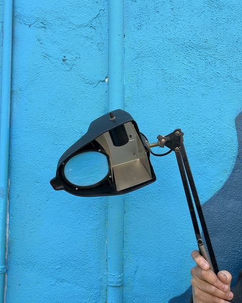 Adjustable Desk Lamp with Magnifying Glass, Needs A Base