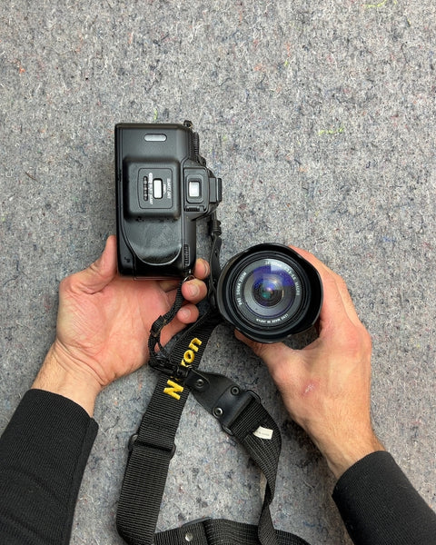 Nikon N65 Film Camera with Sigma 28-135mm Lens, Untested
