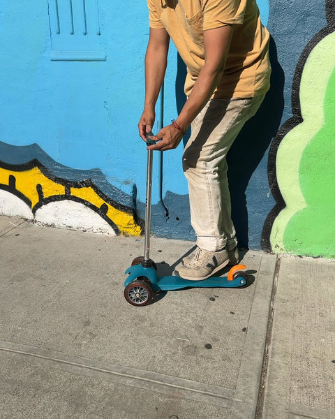 Micro Mini 3-Wheeled Scooter, Lil' Used But Still Kickin'