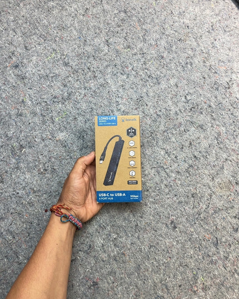 Bonelk USB-C to USB-A 4 Port Hub