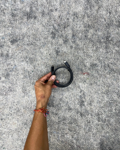 Black USB-C to USB-C Cable