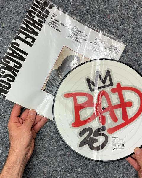 Michael Jackson Bad 25th Anniversary Picture Disc Vinyl Record