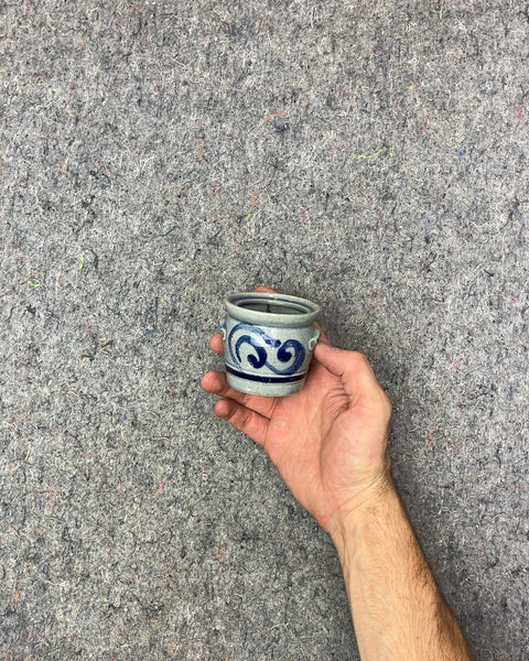 German Westerwald Salt-glazed Stoneware Jar