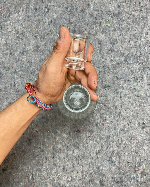 Beautiful Glass Decanter with Stopper