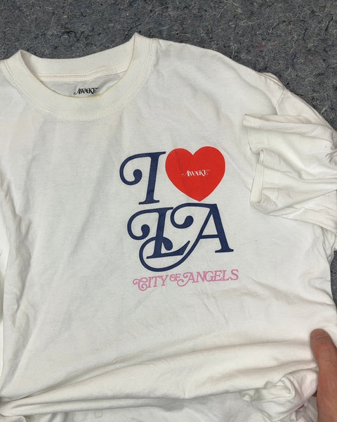 Awake I Love LA City of Angels T-Shirt, Size XL