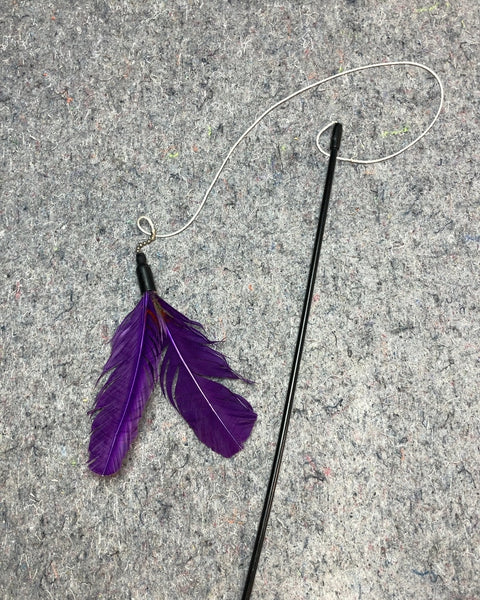 Feather Wand Cat Toy