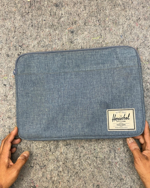 Herschel Blue Laptop Sleeve, 13x10"