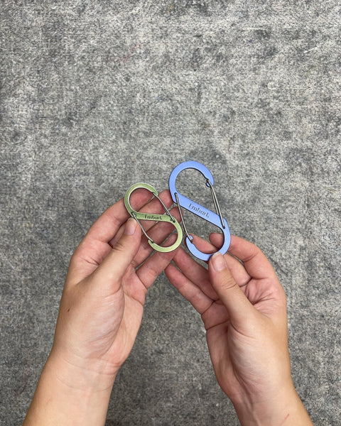 Embark Dual S-Hook Carabiner Clips, Set of 2