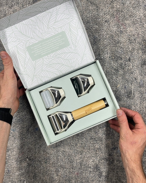 Wellable 3-in-1 Face & Body Roller Set