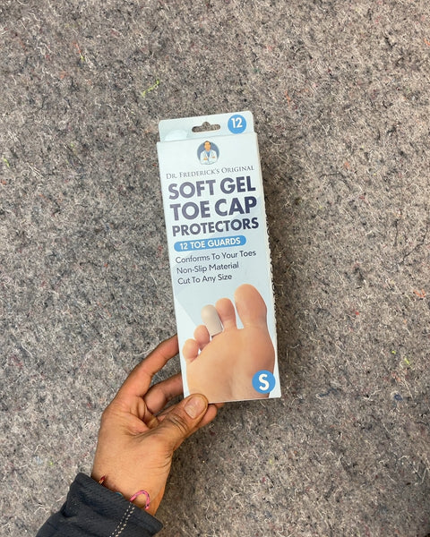 Dr. Frederick's Original Soft Gel Toe Cap Protectors, Size S