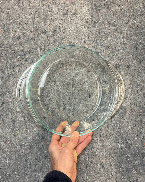 Pyrex Glass Pie Dish, 9.5 in