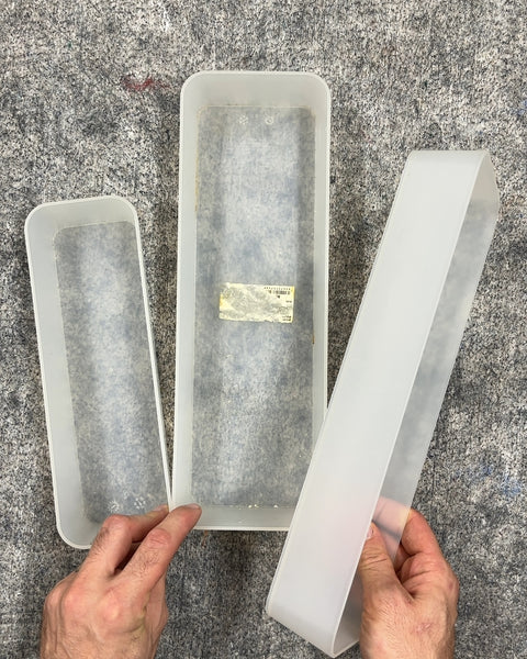 Three Muji Organizer Trays, 10" & 13"