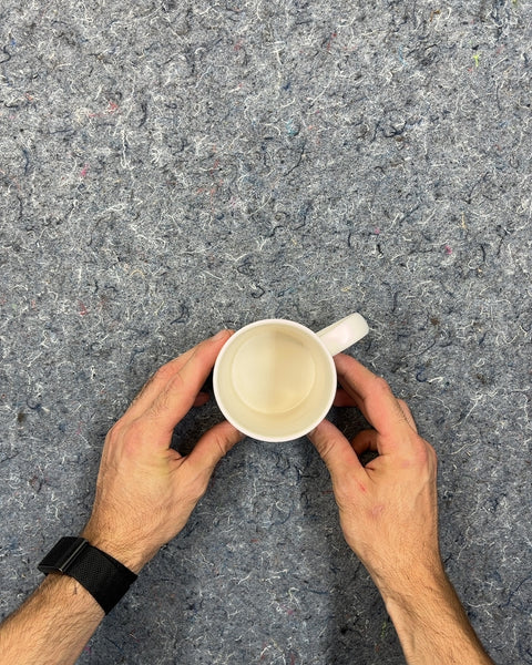 Sexy Ceramic Mug with Black Dots