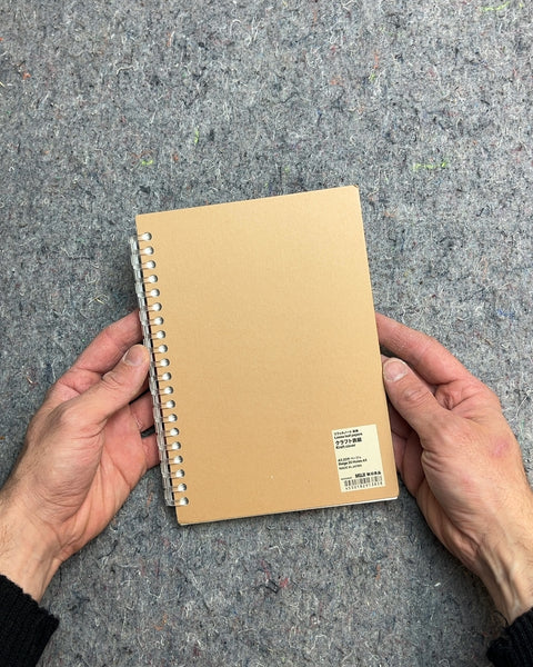 MUJI Kraft Paper Ring Notebook