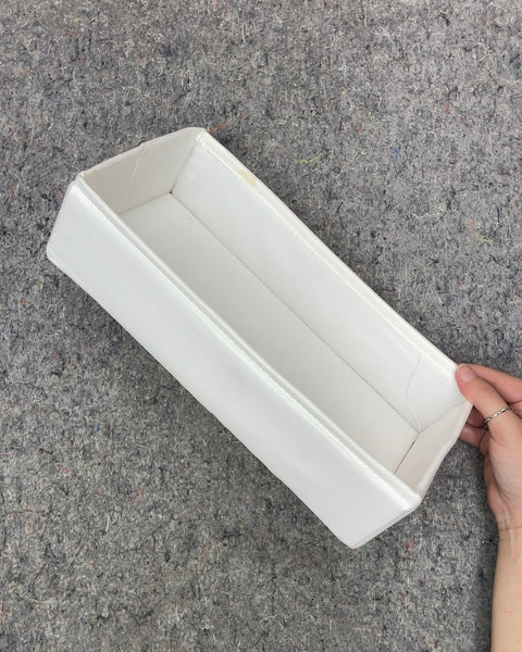 Fabric Rectangular Storage Bin, 12 x 7 in