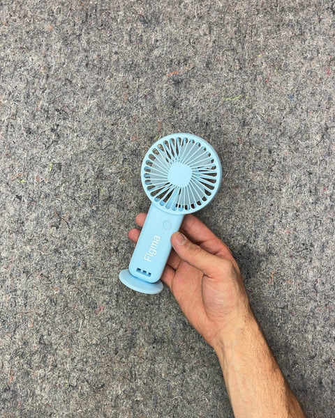 Figma Portable Handheld Rechargeable Fan