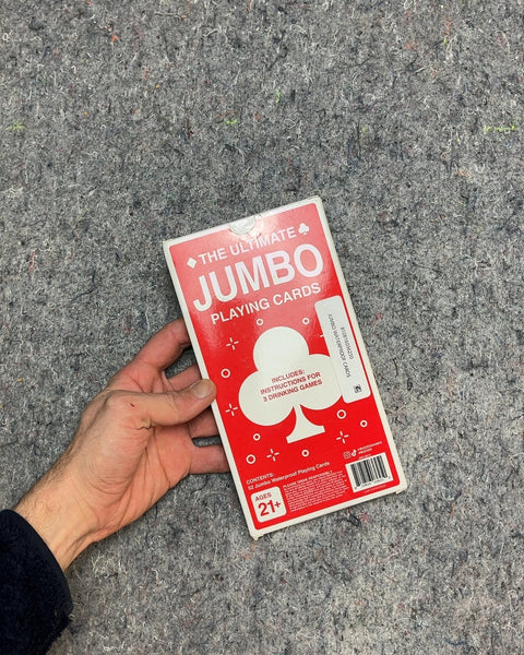 Jumbo Waterproof Playing Cards